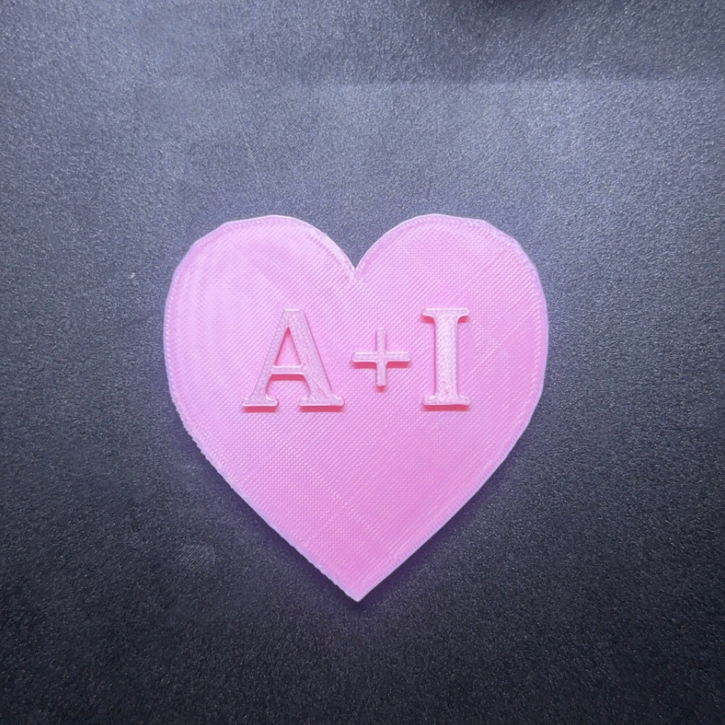 CUSTOM LOVE HEART INITIALS