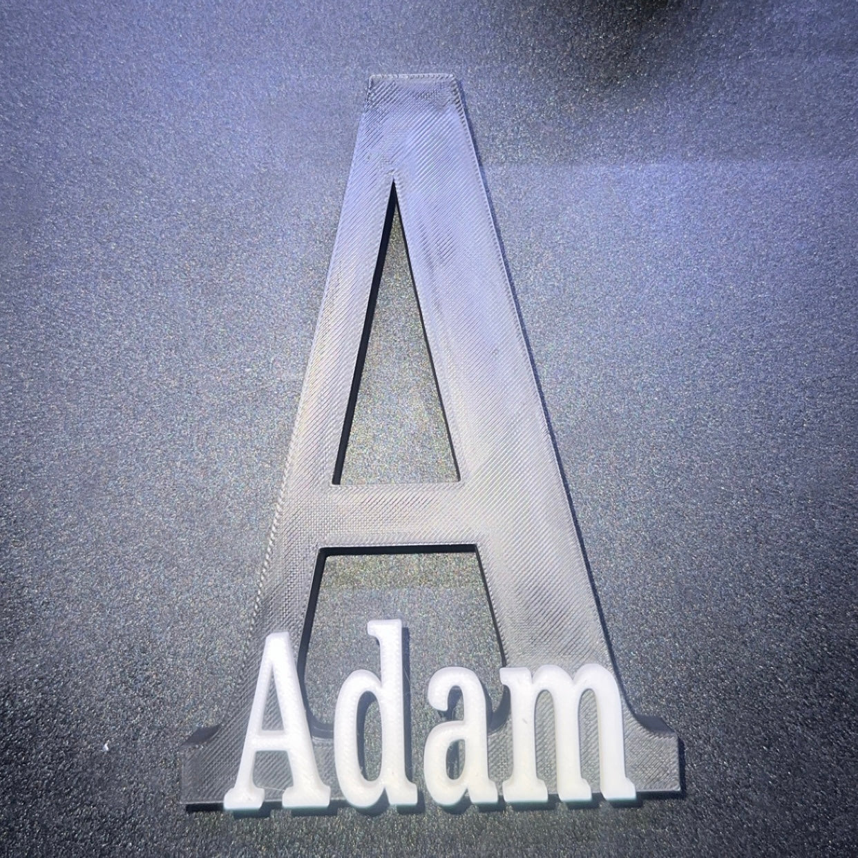 CUSTOM INITIAL & NAME SIGN