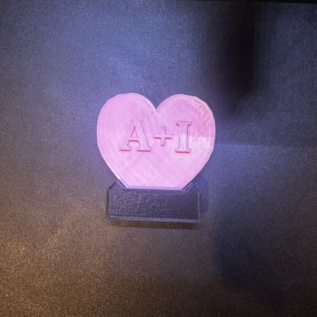 CUSTOM LOVE HEART INITIALS