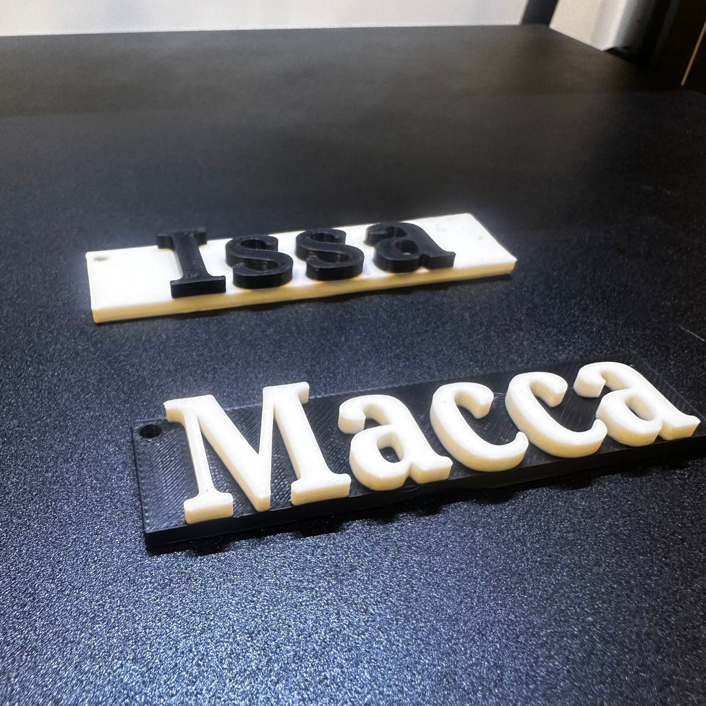 CUSTOM NAME KEYCHAIN