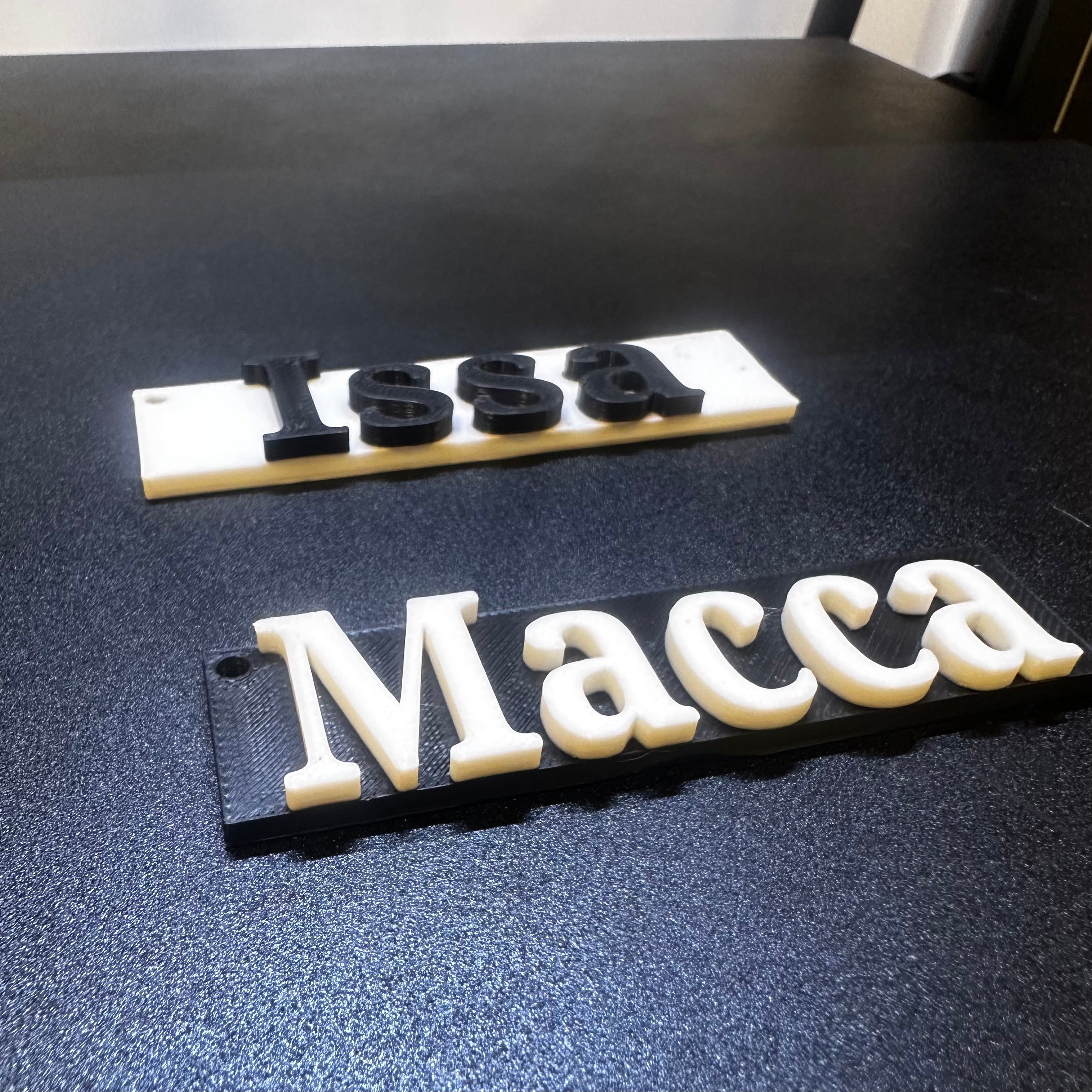 CUSTOM NAME KEYCHAIN