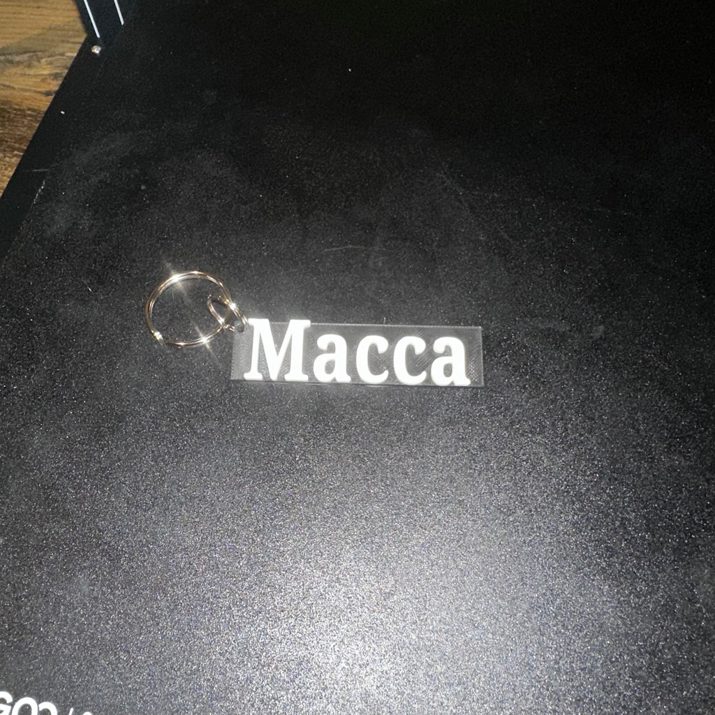 CUSTOM NAME KEYCHAIN