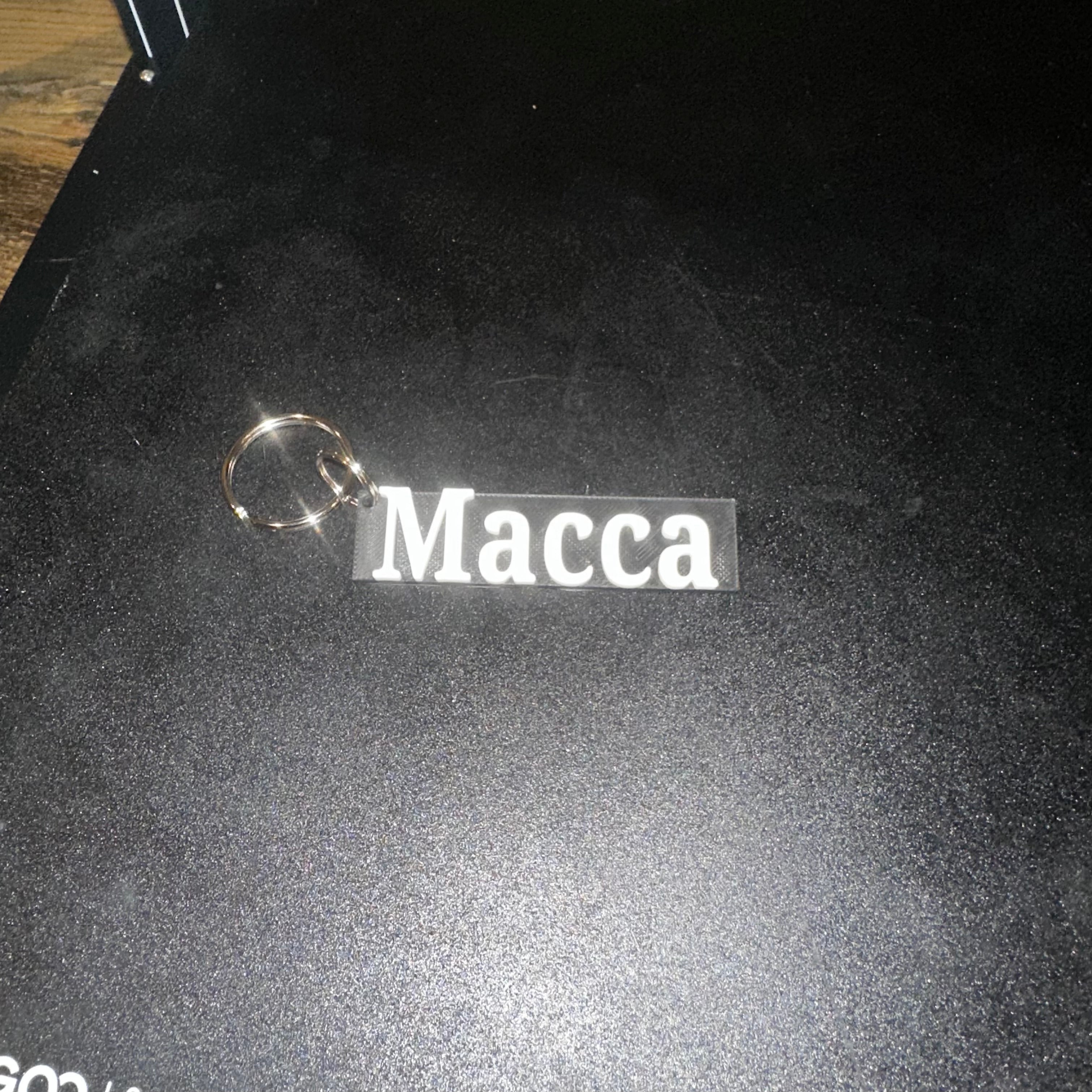 CUSTOM NAME KEYCHAIN