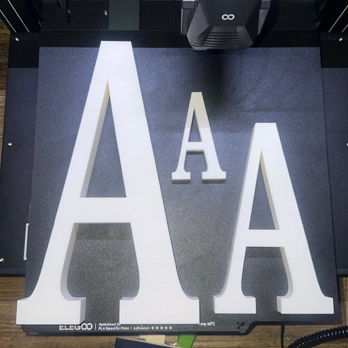 CUSTOM 3D NAME LETTERS