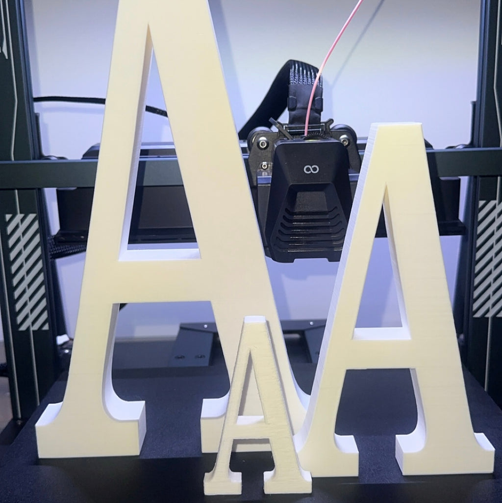 CUSTOM 3D NAME LETTERS