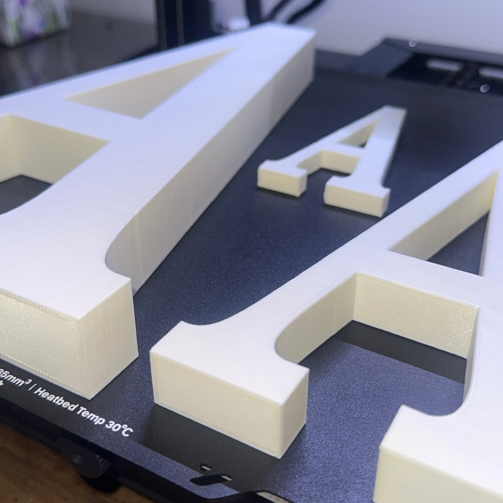CUSTOM 3D NAME LETTERS